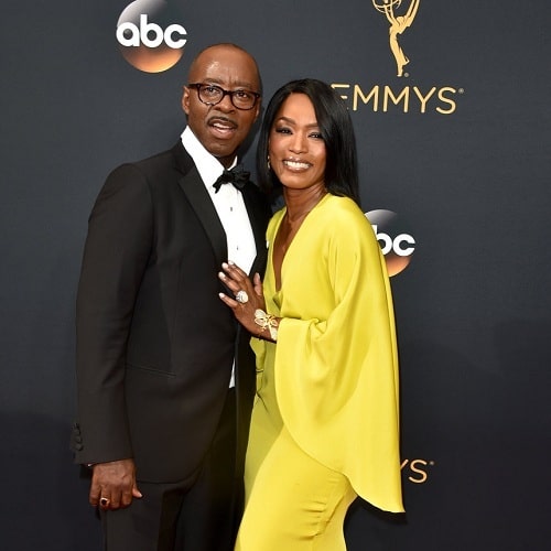 A picture of Angela Bassett with her husband, Courtney B. Vance.
